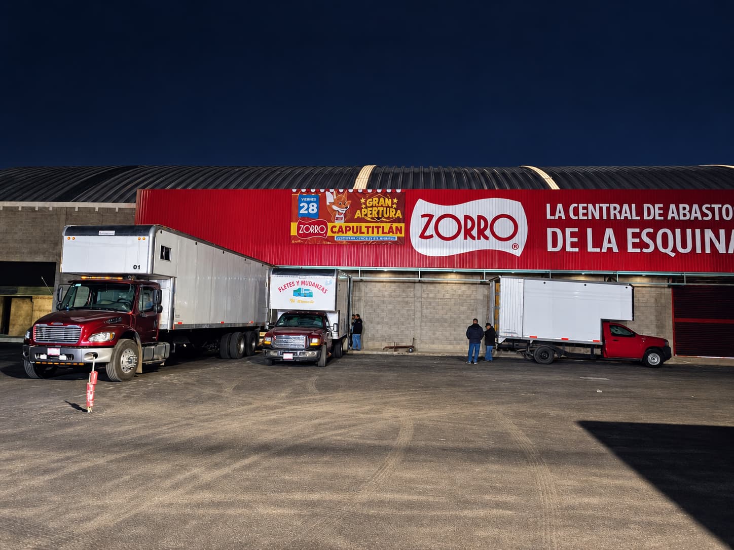 Unidades de transporte de El Caminante preparadas para una operación empresarial